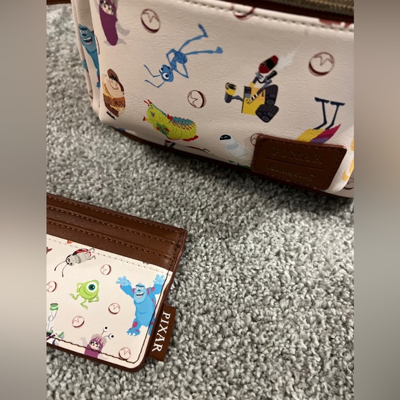 🎒DISNEY PIXAR LOUNGEFLY BUNDLE - Picture 3 of 7